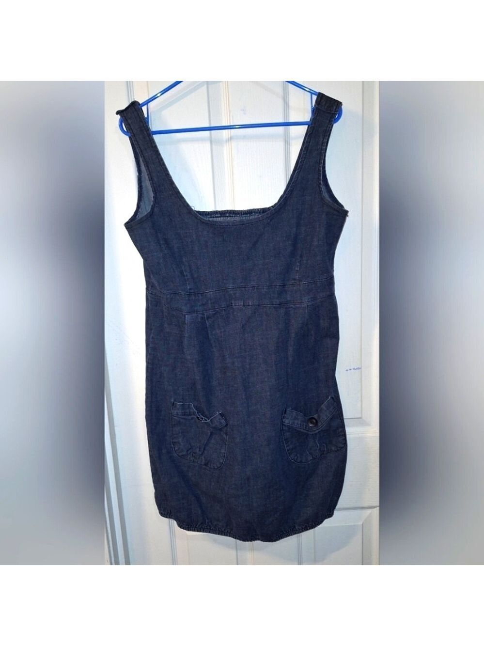 Encore Jeans Denim Dress Large